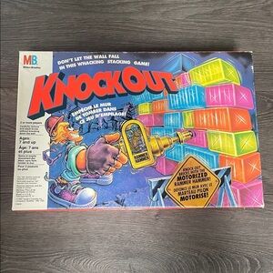 Milton Bradley Knockout Game - 1991 -92 Tested and Works